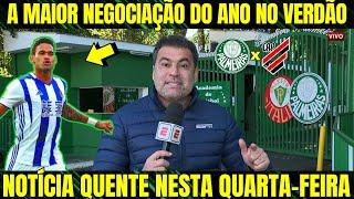 ACABOU DE SER CONFIRMADO AGOR!! PALMEIRAS TEM NOVO ALVO DA EUROPA E PARTICIPOU DE COPAS NA MIRA!!!