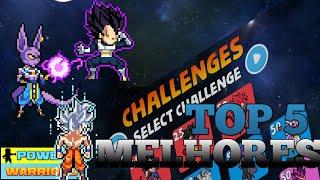 Top 5 melhores personagens para modo challenges [Power warrios] #jogosparacelular