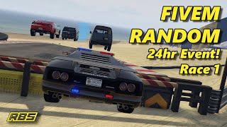 Racing In A 24 Hour Random All Event! (Race 1 of 3) - GTA FiveM Random All #33