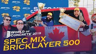 World of Concrete 2019: Spec Mix Bricklayer 500 - Highlights