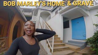 INSIDE BOB MARLEY'S HOME AND GRAVE IN JAMAICA !!