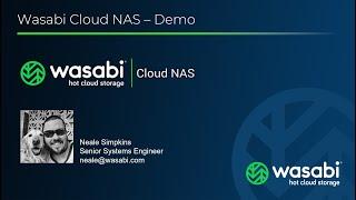 NS Wasabi Cloud NAS Demo