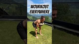 Wourkout everywhere! #fitnessmotivation #workoutmotivation #outdoorworkout #workoutinspiration