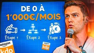 De 0 à 1000€ / mois sur KDP (ce que j'ai dit au Best Seller Event™ - Conférence Complète)