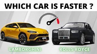 GUESS WHICH CAR IS FASTER ( Car Quiz )