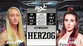 FAC 21 Lindsey Hughes vs Hannah De La Torre