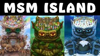 Plant island, Air Island, Cold island | FULL BODY | My Signging Monsters