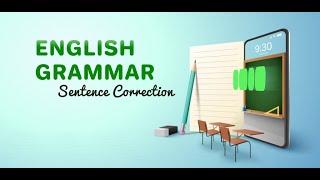 English Grammar Sentence Correction (Android App)