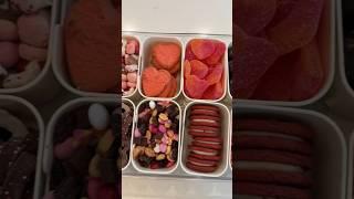 Snack tray restock  #asmr