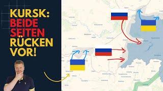 Kursk: BEIDE Seiten rücken vor! Ukraine Lagebericht (358) und Q&A