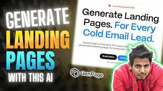 GenPage Review & Tutorial - Ai Landing Page Generator for Leads