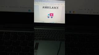 Ms word me Ambulance kaise banaye | Ambulance in Ms word|#msword #shortcut #ambulance #computer