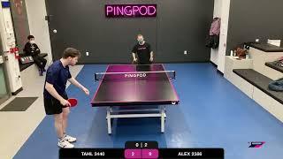 Alex Averin vs Tahl Leibovitz | PINGPOD PRO LEAGUE Jan 17, 2022