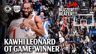 All Angles of Kawhi Leonard's Overtime Game-Winner vs. Kings | LA Clippers