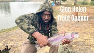 Trout Season Opener | Glen Helen Fishing | Trout Lures and Garlic PowerBait #theFitRealtor