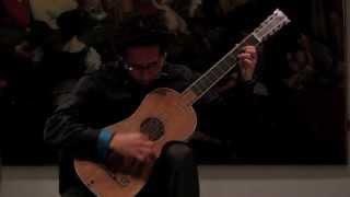 Sabionari Stradivarius guitar Concert in Cremona - De Visèe Suite D minor (1686) - Minuet