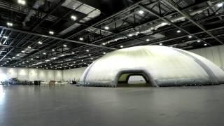 Evolution Dome - Install at ExCel London - April 2015