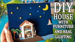 DIY Miniature dollhouse kit Starry Sea - Summer