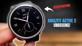 Amazfit Active 2 Unboxing! Disappointing Experience!