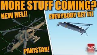 DEV UPDATED 6! NEW HELICOPTER in the FILES! NEW BOMB & MISSILE + MORE GBU-39's! - War Thunder DEV