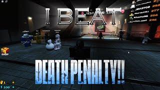 I BEAT DEATH PENALTY!!! (Roblox, Death Penalty)