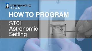 How to Program the ST01 Astronomic Setting