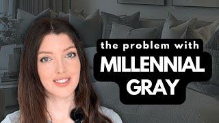 WHAT IS MILLENNIAL GRAY? History, problems removing 2000s interior decor style