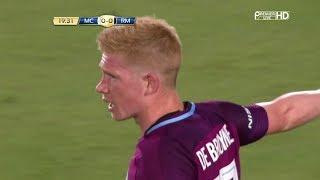 Kevin De Bruyne vs Real Madrid (Neutral) 17-18 HD 720p (27/07/2017) - English Commentary