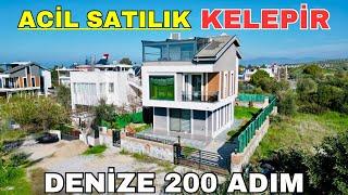 ‼️KAPORA ALINDI‼️Kelepir Fiyata Acil Satılık Denize Komşu Harika Villa Full Eşyalı E-985