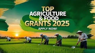 Top Agriculture, Food and Nutrition Grants for 2025