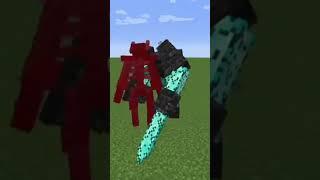  Golem Vs Mutant Wither  #minecraft #minecraftshorts