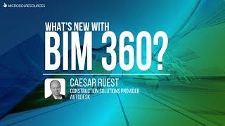 What's New with BIM 360 2019?