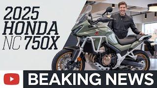 "Ride Smarter: 2025 Honda NC 750X with Stunning Tech Upgrades!"