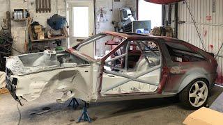 Preparing my RWD Mk2 Scirocco 1.8T 20v build for paint - part 2, engine bay!