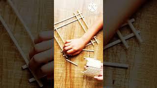 Beautiful handmade bamboo sticks Wall hanging @rishusactivityfun8949 #shorts#