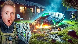 ALIEN UFO CRASHED in Our BACKYARD! (Alien Secrets Uncovered)