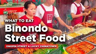 BINONDO Food Trip 2024 | Popular Eats at Ongpin Street and Lucky Chinatown | Manila Philippines