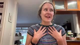 Tiny Desk Knitting Episode 34: Seaglass Tee