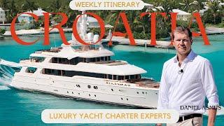 BEST Weekly Itinerary for LUXURY Yacht Charters in Croatia: Uncover the Ultimate ADRIATIC Journey!