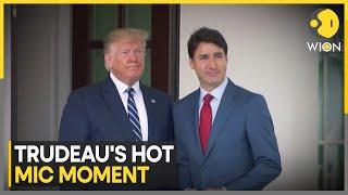 US-Canada Trade War: Justin Trudeau's Hot Mic Moment | World News | WION