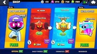 UPDATE GIFTS!! BRAWL STARS NEW STARR DROPS!!