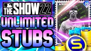 UNLIMITED STUBS METHOD! Fastest Way To Make Stubs MLB The Show 22