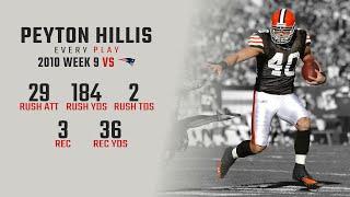 Historic Performances | Peyton Hillis: 220 Yards and 2 TDs in Huge Upset vs New England Patriots