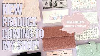 New Products Launching In My Shop & Restocks! | Cash Envelope System Wallets, Binders, Envelopes