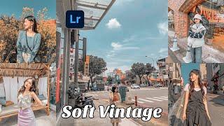 Lightroom Mobile Presets Free DNG | Soft Vintage Preset | Free DNG & XMP 2021