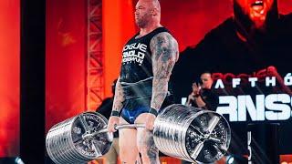 Hafthor Björnsson's 501KG Deadlift World Record Attempt At The Arnold's 2025