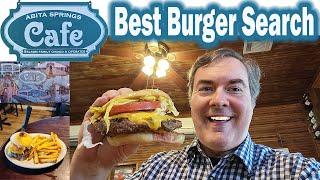 New Orleans Travel Guide Best Burger Search at Abita Springs Café in Abita Springs, Louisiana