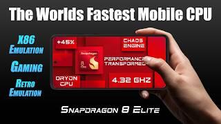 The Worlds Fastest Mobile CPU Is Here! Snapdragon 8 Elite Tested