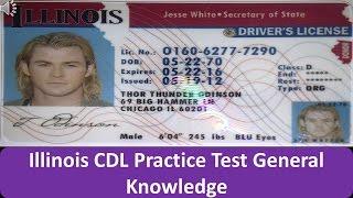 Illinois CDL Practice Test General Knowledge