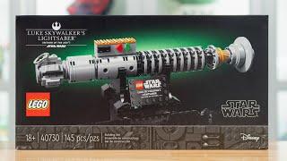 LEGO Star Wars 40730 LUKE SKYWALKER'S LIGHTSABER (RETURN OF THE JEDI) Review! (2024)